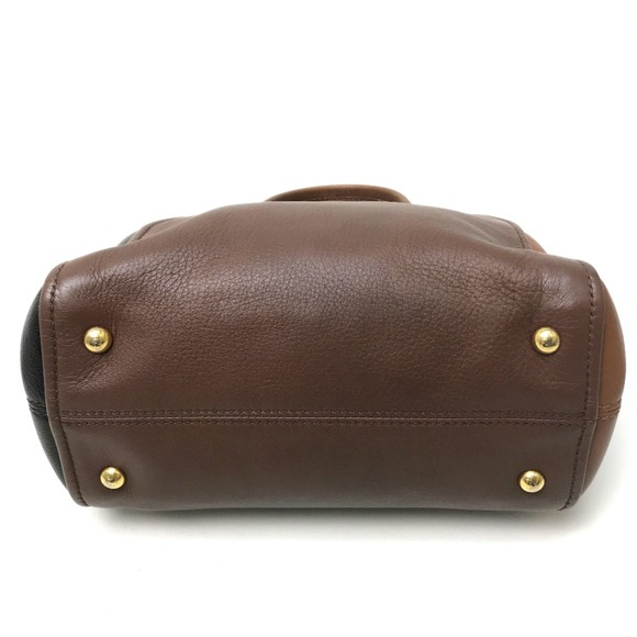 Fendi 8BL117 2WAY Shoulder Bag Hand Bag Brown - Picture 3 of 10